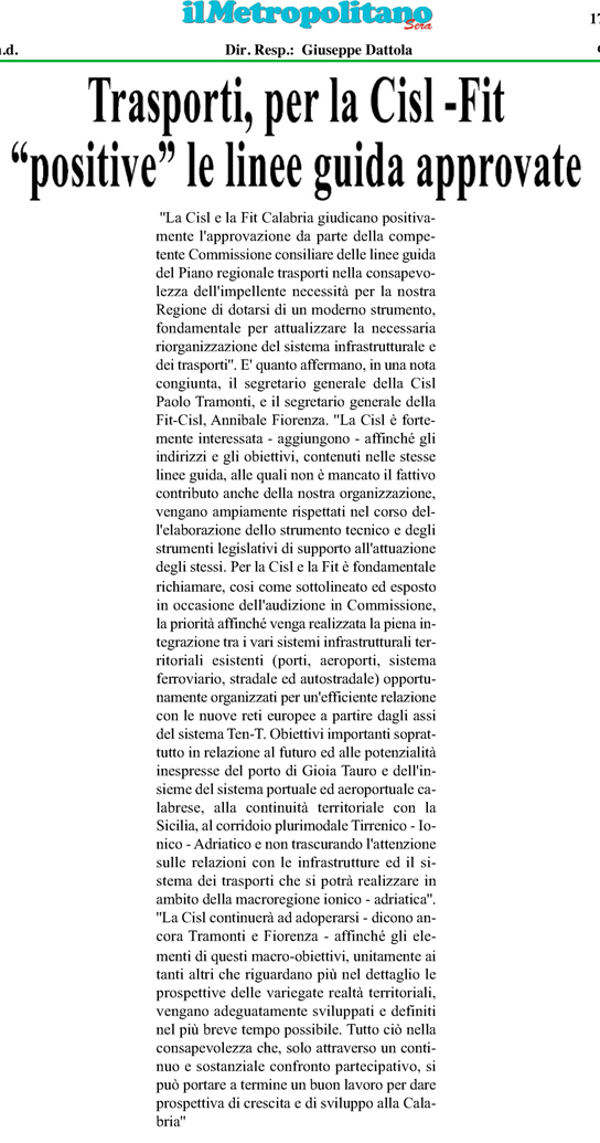 cisl prt